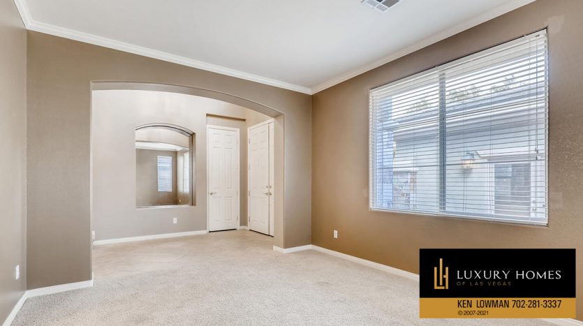 living room at Eagle Rock at Summerlin Home for Sale, 508 Proud Eagle, Las Vegas, NV 89144