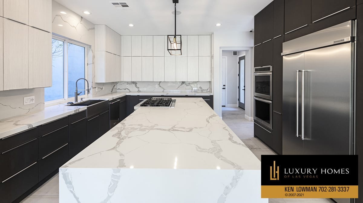 kitchen counters at Red Rock Country Club Home for Sale, 3329 Elk Clover St