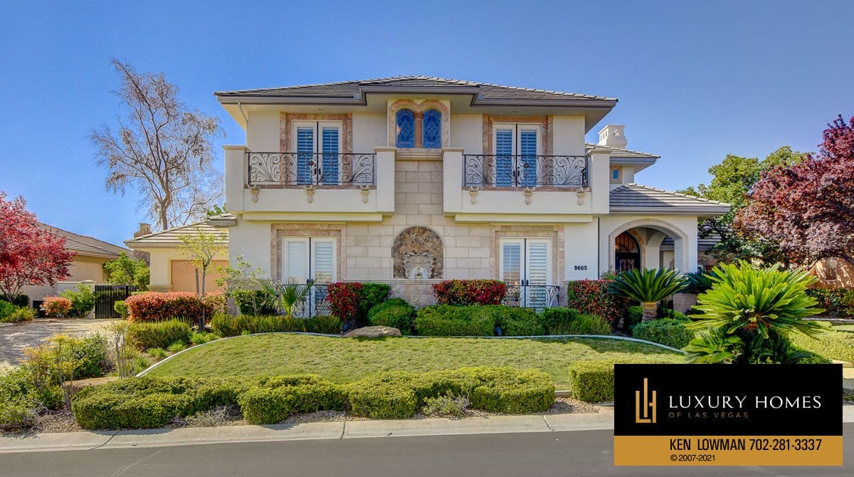 Las Vegas Estate Home for Sale, 9605 Verlaine Court