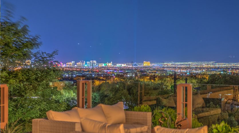 city view at The Ridges Home for Sale, 25 Promontory Ridge Dr, Las Vegas, NV 89135