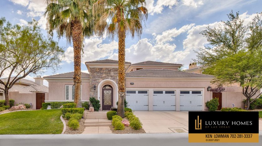 Red Rock Country Club Home for Sale, 3301 Elk Clover St, Las Vegas