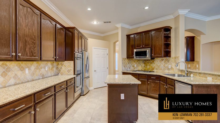 kitchen area at Luxury Henderson Home for Sale, 232 Chestnut Ridge Circle