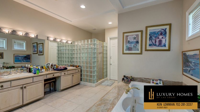 large bathroom at Las Vegas Luxury Home, 2900 Pinto Lane, Las Vegas