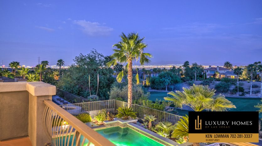 city view at Red Rock Home for Sale, 11533 Evergreen Creek Ln, Las Vegas
