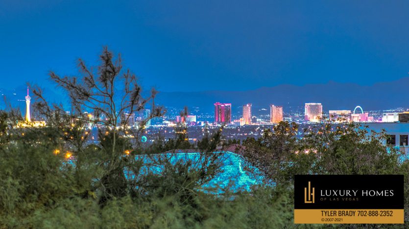 city view at Las Vegas Luxury Home, 9795 Amador Ranch Av, Las Vegas