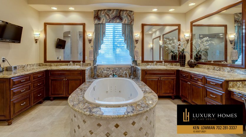 bathroom at Anthem Country Club Home for Sale, 2 Chenal Pass, Henderson