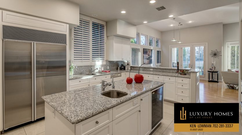 kitchen countertop at Canyon Gate Country Club Homes for Sale, 2304 Glenbrook Way, Las Vegas