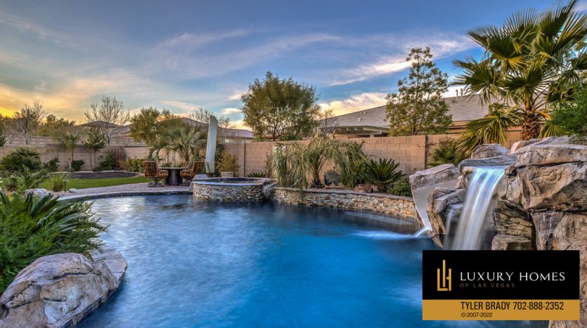 pool at Centennial Hills home for sale, 9814 Amador Ranch Ave, Las Vegas