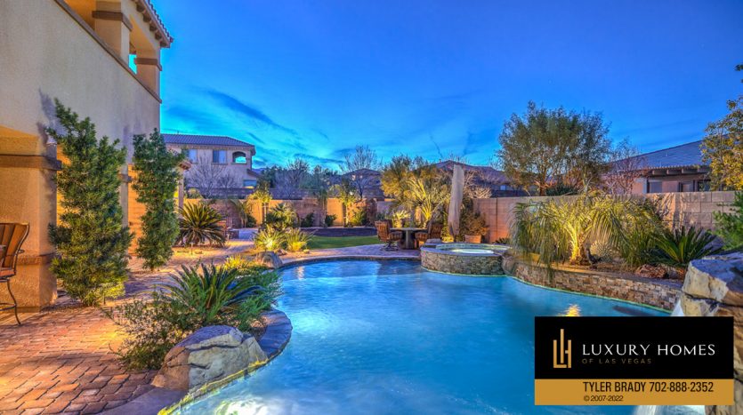 pool at Centennial Hills home for sale, 9814 Amador Ranch Ave, Las Vegas