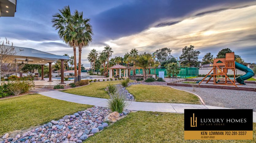 extensive open area at Southwest home for sale, 2021 S Valadez St, Las Vegas