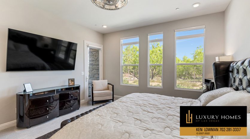 bedroom at The Ridges Las Vegas Homes for Sale, 11280 Granite Ridge Drive #1004