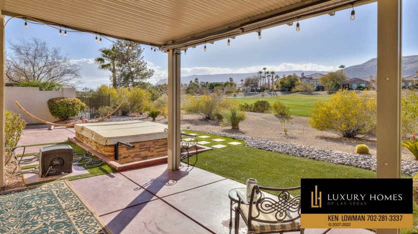 golf course view at Red Rock Country Club Homes for Sale, 2885 Red Springs Dr, Las Vegas
