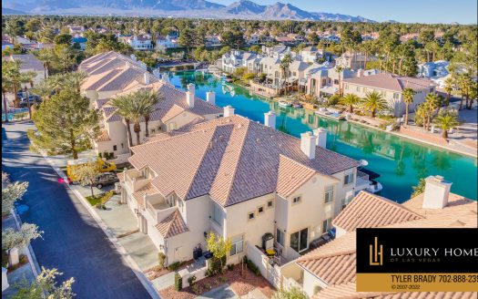 The Lakes Las Vegas Waterfront Homes for Sale, 8728 Carlitas Joy Court, Las Vegas