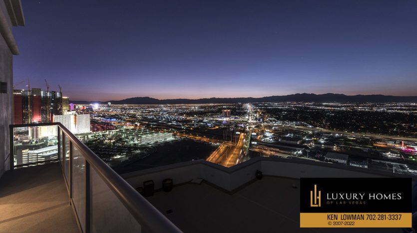 city view at Allure Tower Penthouse for sale at 200 W Sahara Ave #4101 Unit 4101, Las Vegas