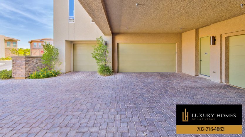 entry area at Fairway Hills at the Ridges luxury home, 11280 Granite Ridge Drive #1097, Las Vegas