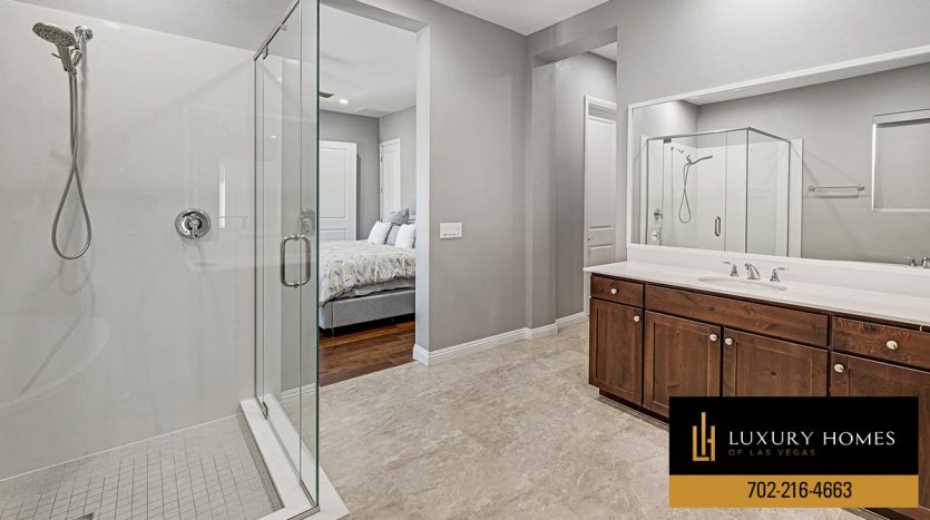 Bathroom at Fairway Hills at the Ridges luxury home, 11280 Granite Ridge Drive #1097, Las Vegas