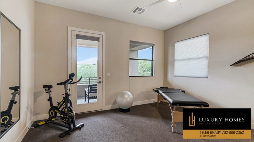gym at The Ridges Homes for Sale, 46 Coralwood Drive, Las Vegas, NV 89135