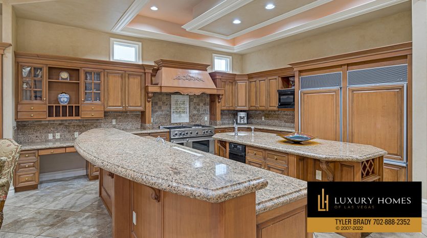 Kitchen at Tournament Hills Home for Sale, 8905 Greensboro Lane, Las Vegas, NV 89134