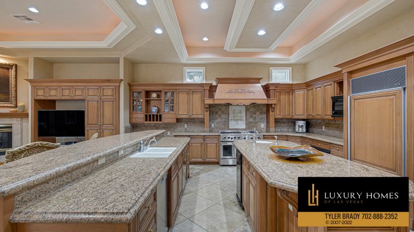 Kitchen at Tournament Hills Home for Sale, 8905 Greensboro Lane, Las Vegas, NV 89134