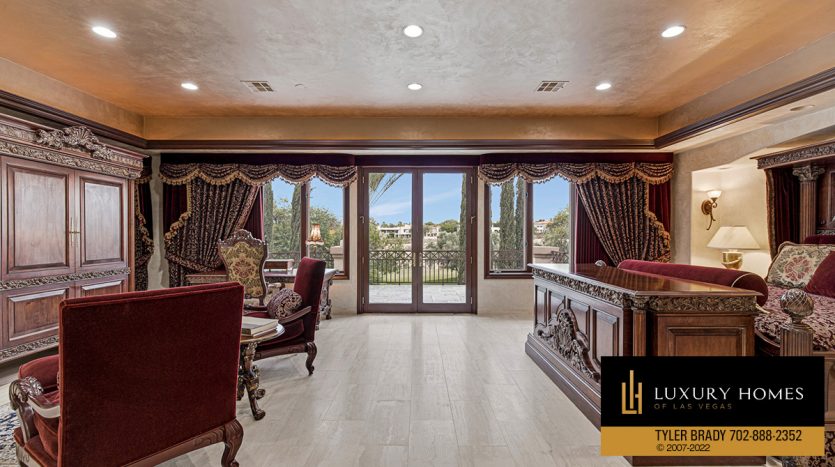 Bedroom at Tournament Hills Home for Sale, 8905 Greensboro Lane, Las Vegas, NV 89134