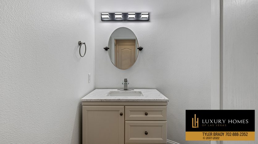 Bathroom at Southern Highlands Homes for Sale, 4195 Balmoral Castle Court, Las Vegas, NV 89141