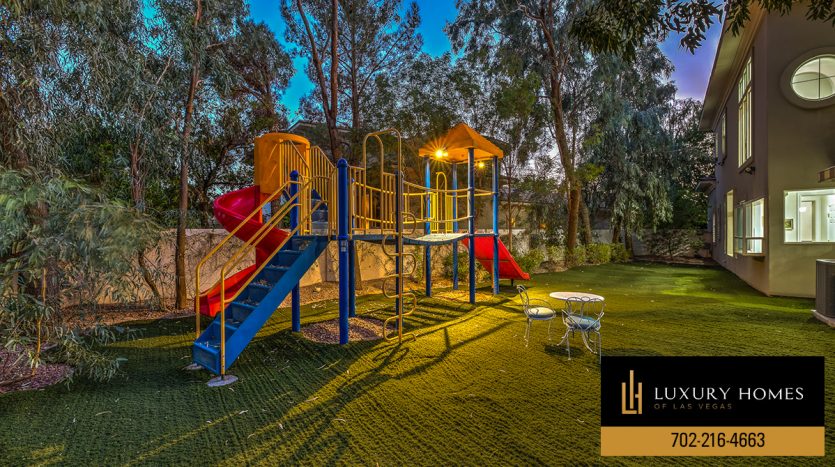 play area at The Palisades Home for sale, 200 Surtees Point Street, Las Vegas, NV 89144