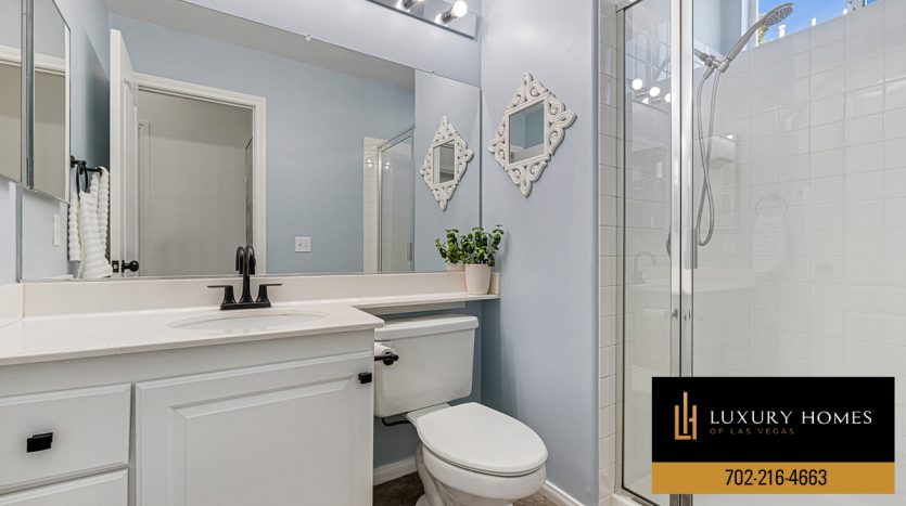 Bathroom at Las Vegas home for sale, 3444 Gosling Street, Las Vegas, NV 89117