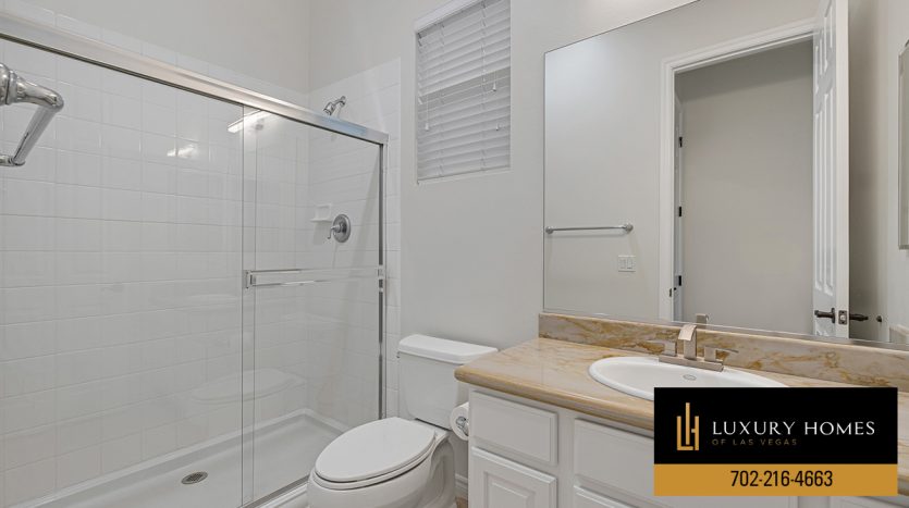 Bathroom at The Ridges Las Vegas Homes for Sale, 35 Panorama Crest Avenue, Las Vegas, NV 89135