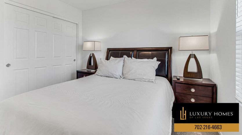 Bedroom at Summerlin home for sale, 11979 San Pablo Bay Street, Las Vegas, NV 89138