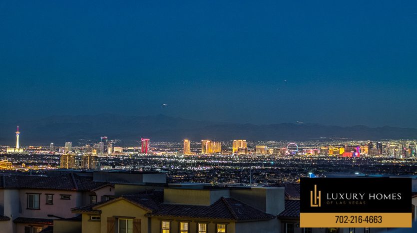 city view at Summerlin home for sale, 11979 San Pablo Bay Street, Las Vegas, NV 89138
