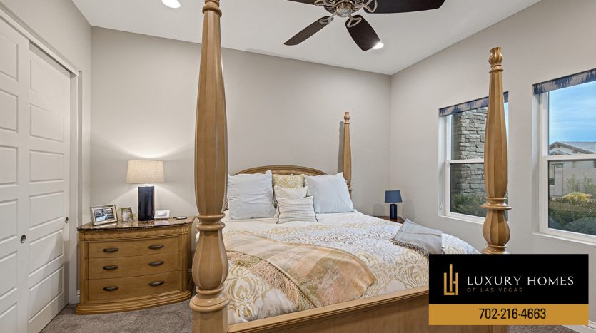 Bedroom at Southwest Las Vegas for sale, 8425 South Valadez Street, Las Vegas, NV 89113