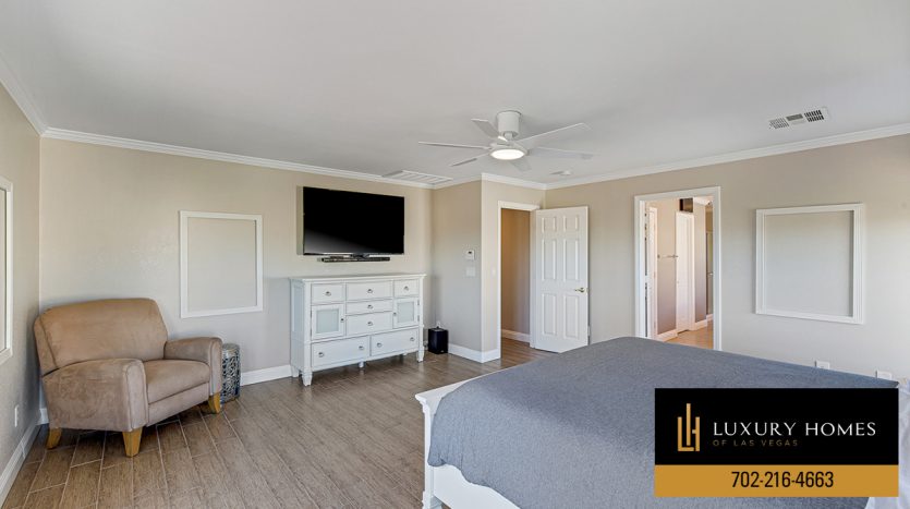 Bedroom at Lone Mountain Homes for Sale, 4108 Freel Peak Court, Las Vegas, NV 89129