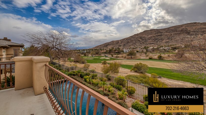 nountain view at Red Rock Country Club Home for Sale, 2475 Grassy Spring Place, Las Vegas, Nevada 89135