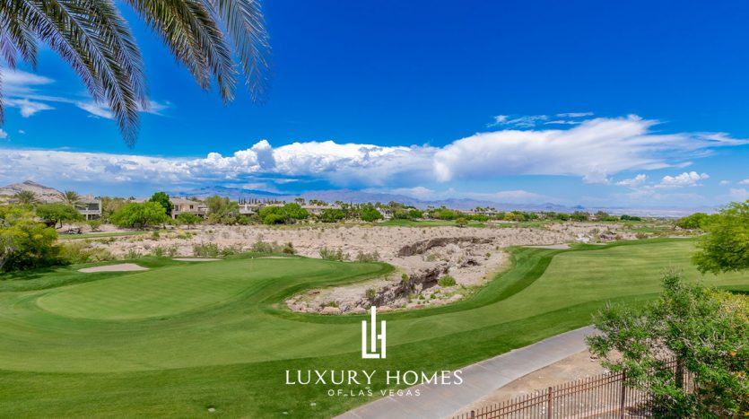 golf course view at Bellacere home for sale, 10432 Summit Canyon Drive, Las Vegas, Nevada 89144