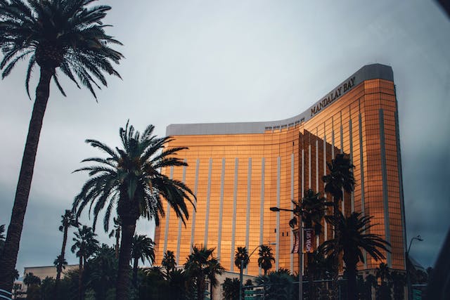Experience the iconic Mandalay Bay on the Las Vegas Strip, where entertainment meets elegance.