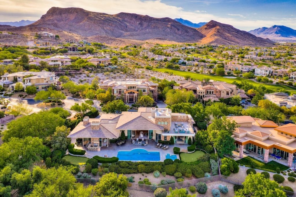 Located approximately 15 miles west of the famous Las Vegas Strip, Summerlin is an affluent master-planned community