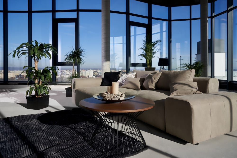 Step inside a Las Vegas penthouse with modern design and sweeping city views, redefining upscale living.